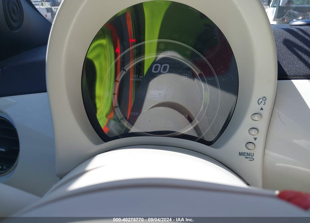 2015 FIAT 500E BATTERY ELECTRIC VIN: 3C3CFFGE6FT741155