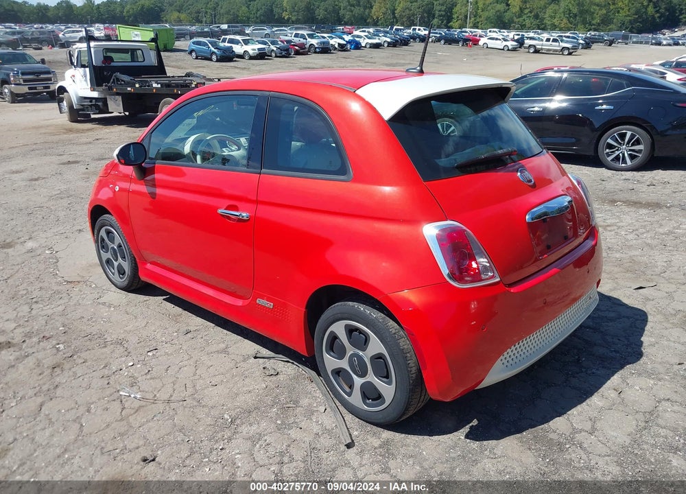 2015 FIAT 500E BATTERY ELECTRIC VIN: 3C3CFFGE6FT741155
