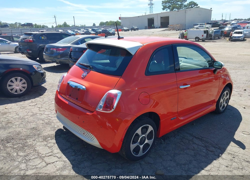 2015 FIAT 500E BATTERY ELECTRIC VIN: 3C3CFFGE6FT741155