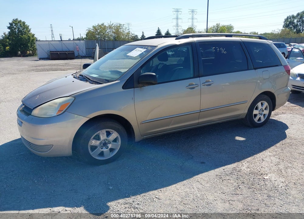 2005 TOYOTA SIENNA LE VIN: 5TDZA23C15S233248