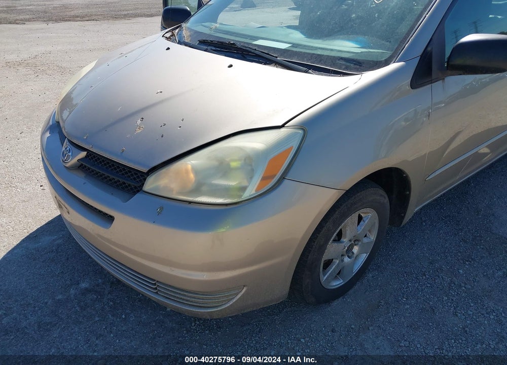 2005 TOYOTA SIENNA LE VIN: 5TDZA23C15S233248