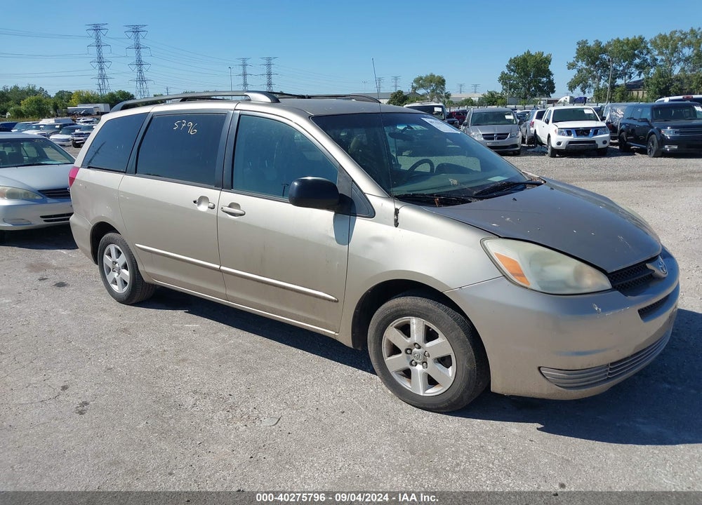 2005 TOYOTA SIENNA LE VIN: 5TDZA23C15S233248