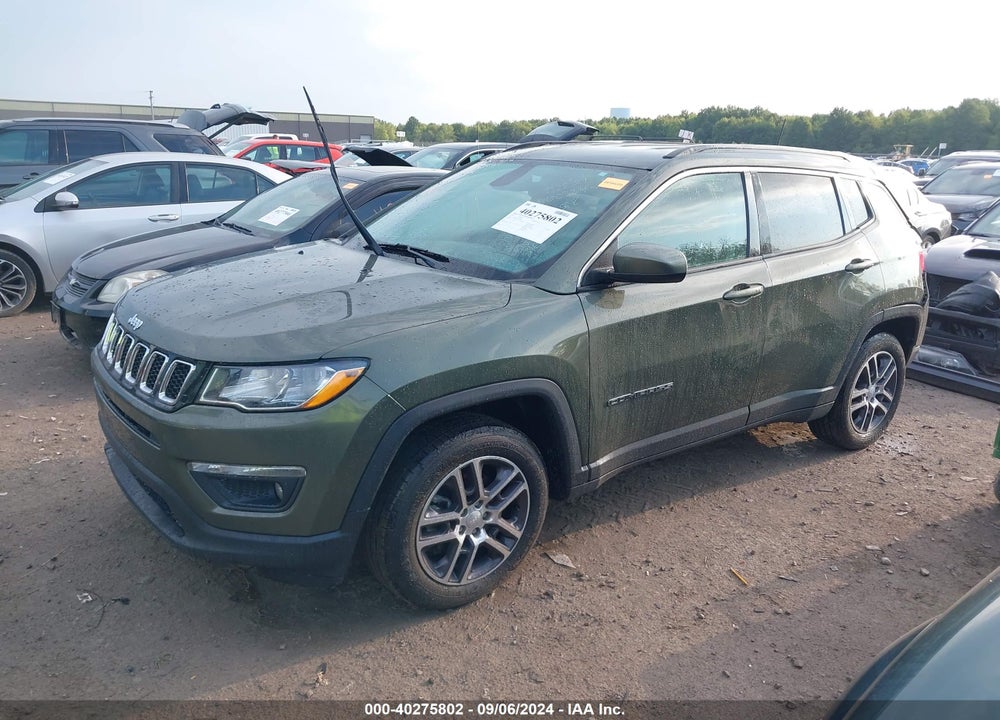 2018 JEEP COMPASS LATITUDE FWD VIN: 3C4NJCBB5JT308658