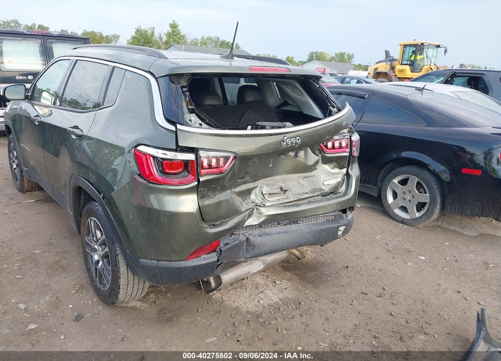 2018 JEEP COMPASS LATITUDE FWD VIN: 3C4NJCBB5JT308658
