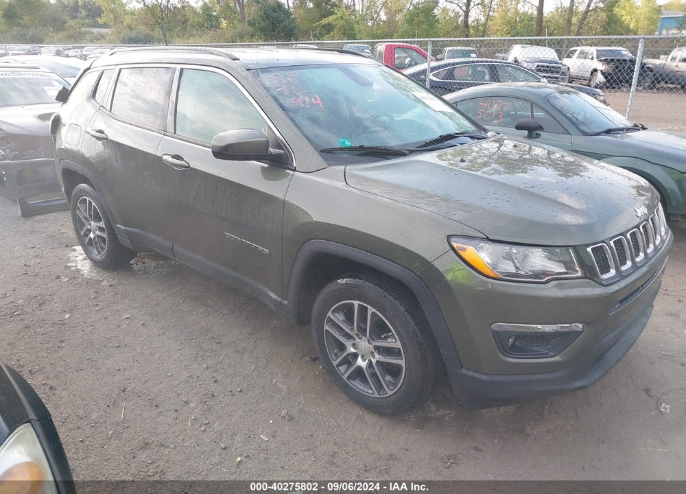2018 JEEP COMPASS LATITUDE FWD VIN: 3C4NJCBB5JT308658