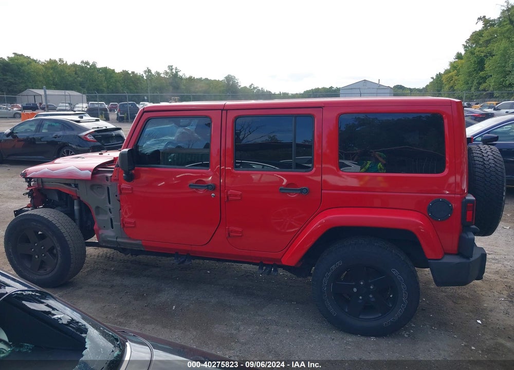 2015 JEEP WRANGLER UNLIMITED WRANGLER X VIN: 1C4BJWEG8FL596657