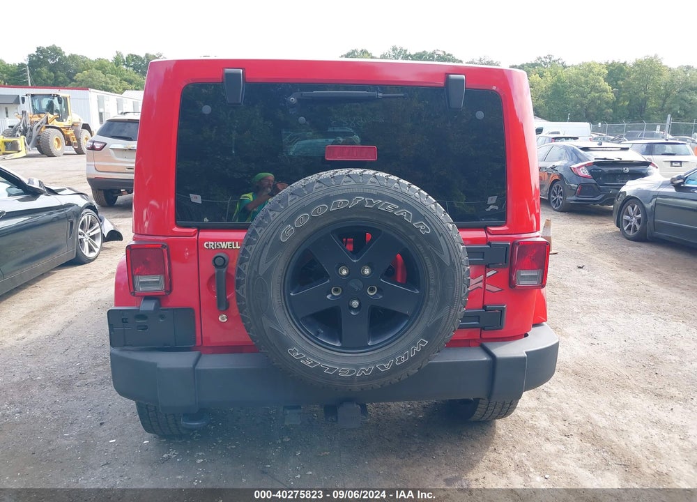 2015 JEEP WRANGLER UNLIMITED WRANGLER X VIN: 1C4BJWEG8FL596657