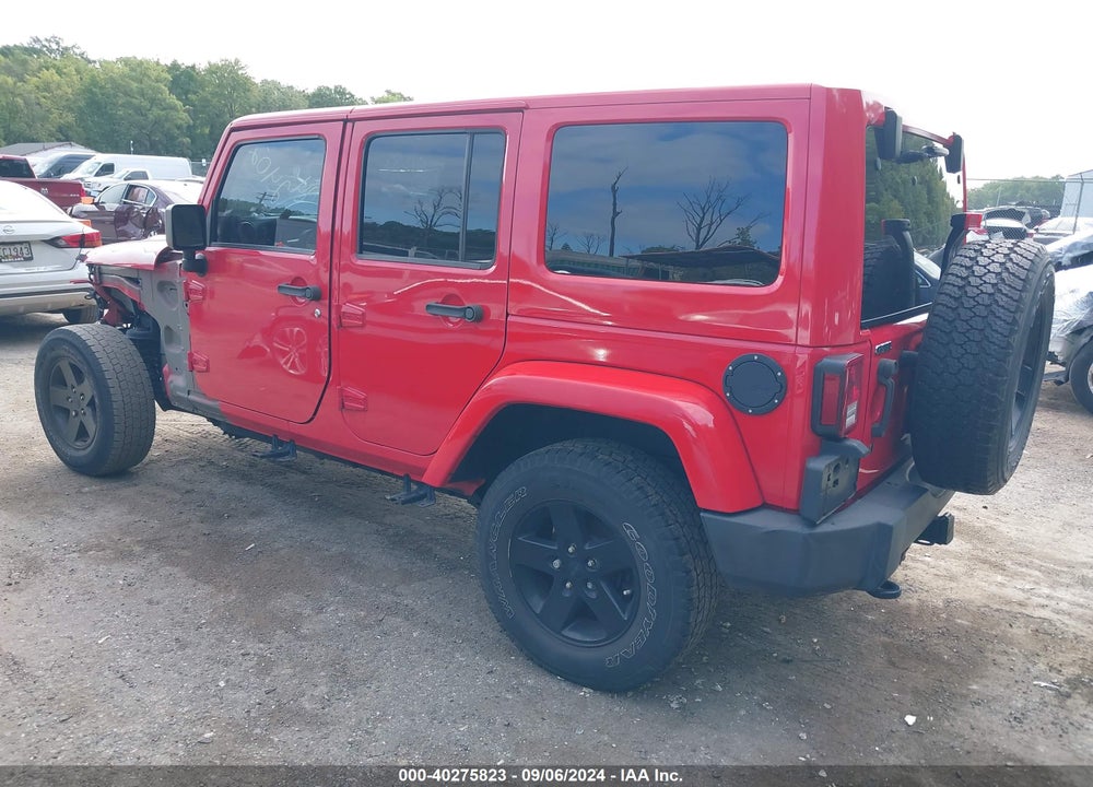 2015 JEEP WRANGLER UNLIMITED WRANGLER X VIN: 1C4BJWEG8FL596657