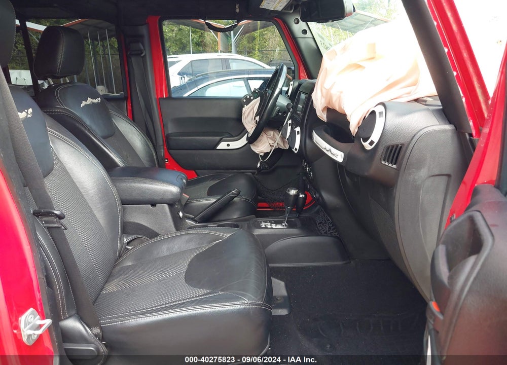 2015 JEEP WRANGLER UNLIMITED WRANGLER X VIN: 1C4BJWEG8FL596657