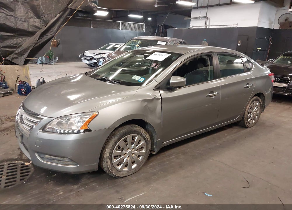 2014 NISSAN SENTRA SV VIN: 3N1AB7AP7EY299327
