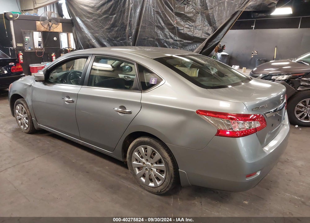 2014 NISSAN SENTRA SV VIN: 3N1AB7AP7EY299327