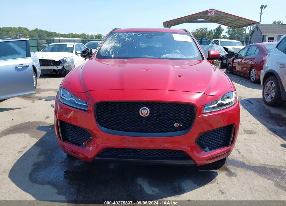 2018 JAGUAR F-PACE S VIN: SADCM2FV6JA261942