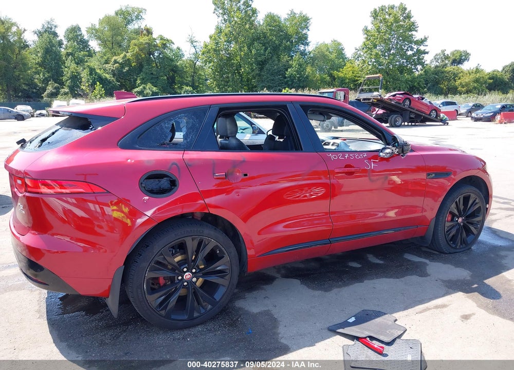 2018 JAGUAR F-PACE S VIN: SADCM2FV6JA261942