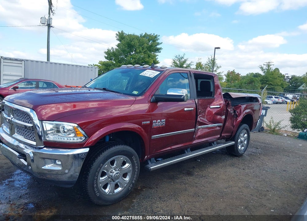 2017 RAM 2500 LAIE  4X4 6'4 BOX VIN: 3C6UR5FJ0HG748590