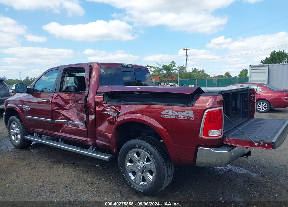 2017 RAM 2500 LAIE  4X4 6'4 BOX VIN: 3C6UR5FJ0HG748590