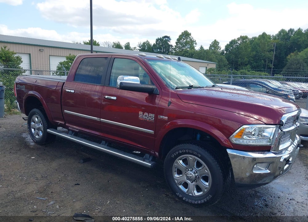2017 RAM 2500 LAIE  4X4 6'4 BOX VIN: 3C6UR5FJ0HG748590