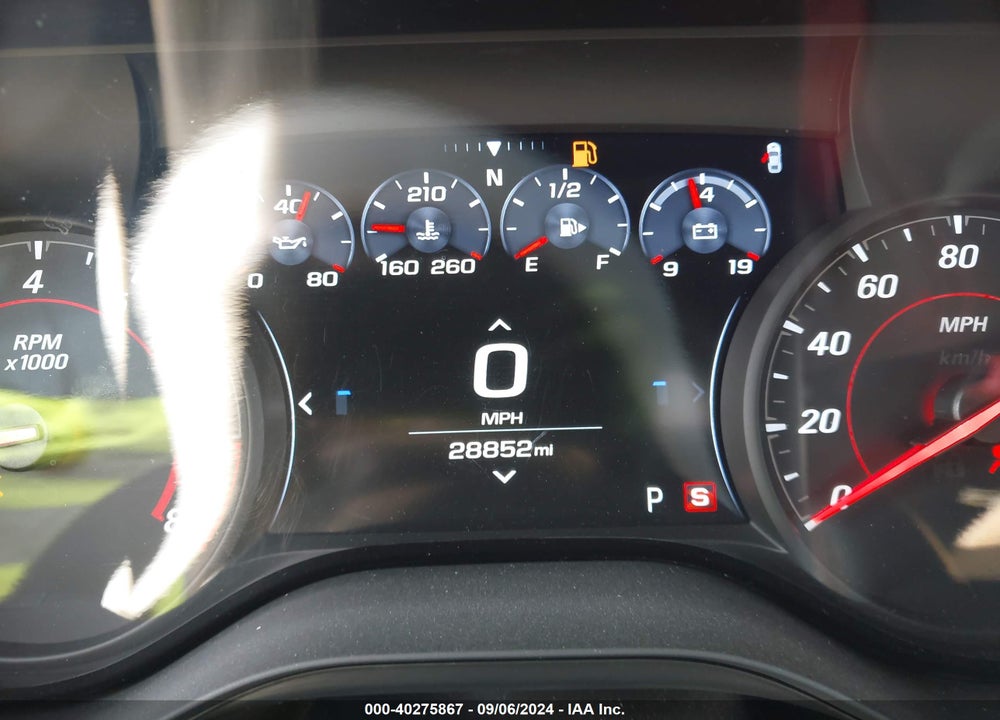 2020 CHEVROLET CAMARO RWD 3LT VIN: 1G1FD1RS0L0102114