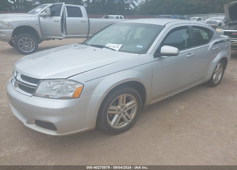 2010 DODGE AVENGER R/T VIN: 1B3CC5FB6AN203801