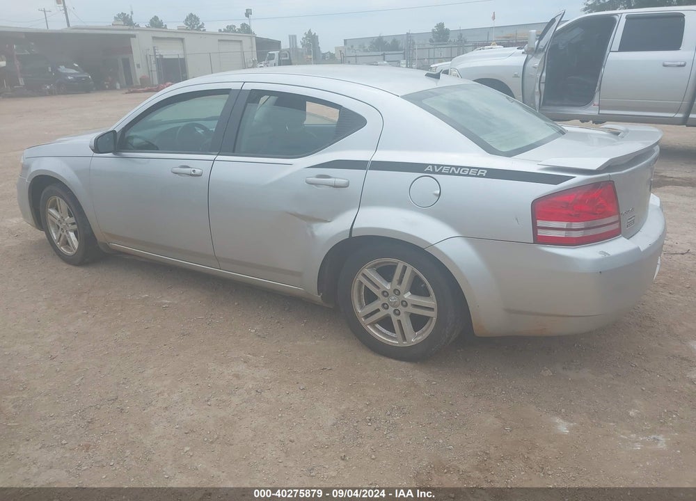 2010 DODGE AVENGER R/T VIN: 1B3CC5FB6AN203801