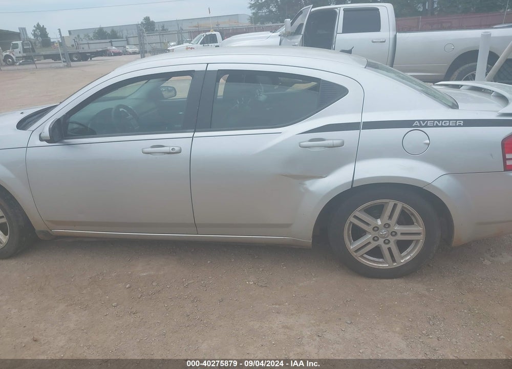 2010 DODGE AVENGER R/T VIN: 1B3CC5FB6AN203801