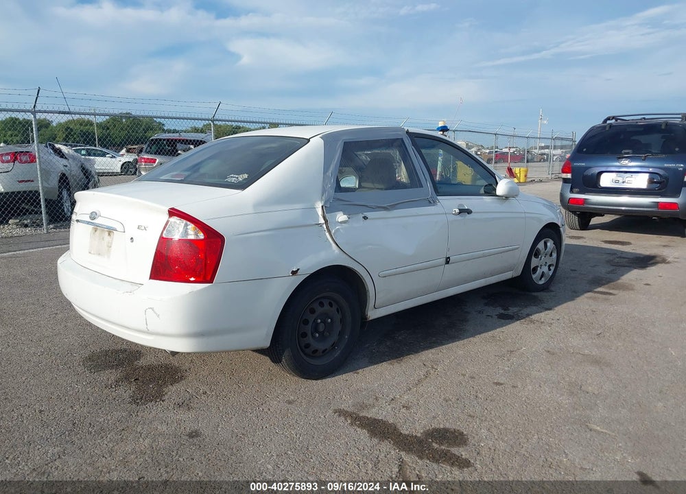 2006 KIA SPECTRA EX/LX/SX VIN: KNAFE121765286168
