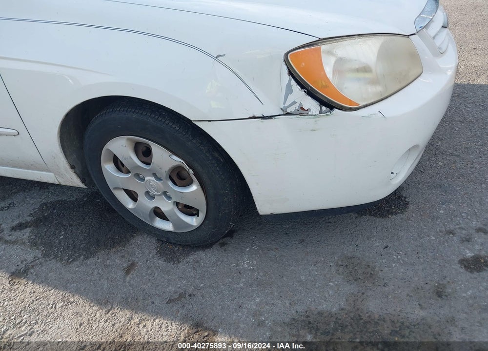 2006 KIA SPECTRA EX/LX/SX VIN: KNAFE121765286168