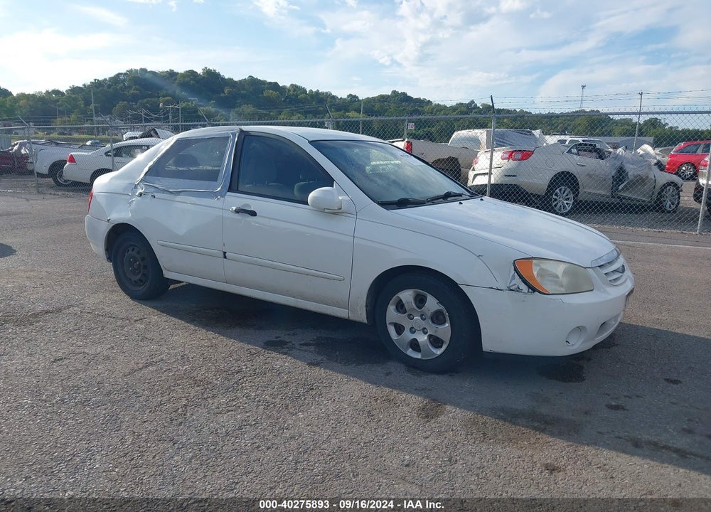 2006 KIA SPECTRA EX/LX/SX VIN: KNAFE121765286168