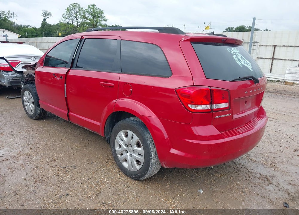 2014 DODGE JOURNEY SE VIN: 3C4PDCAB9ET258502