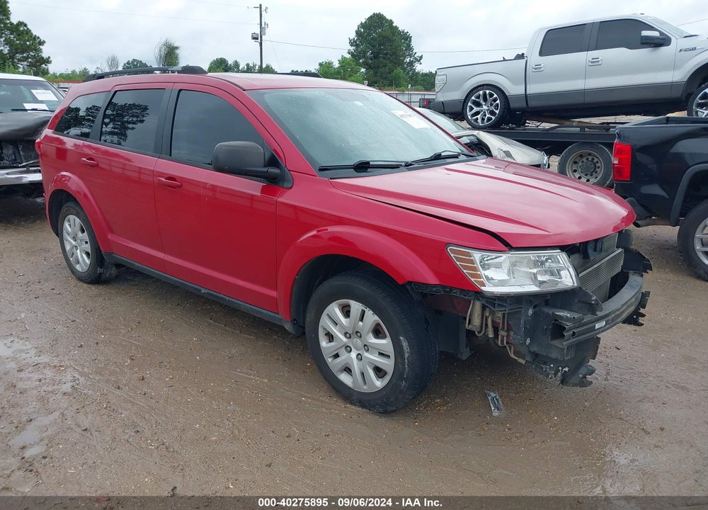 2014 DODGE JOURNEY SE VIN: 3C4PDCAB9ET258502