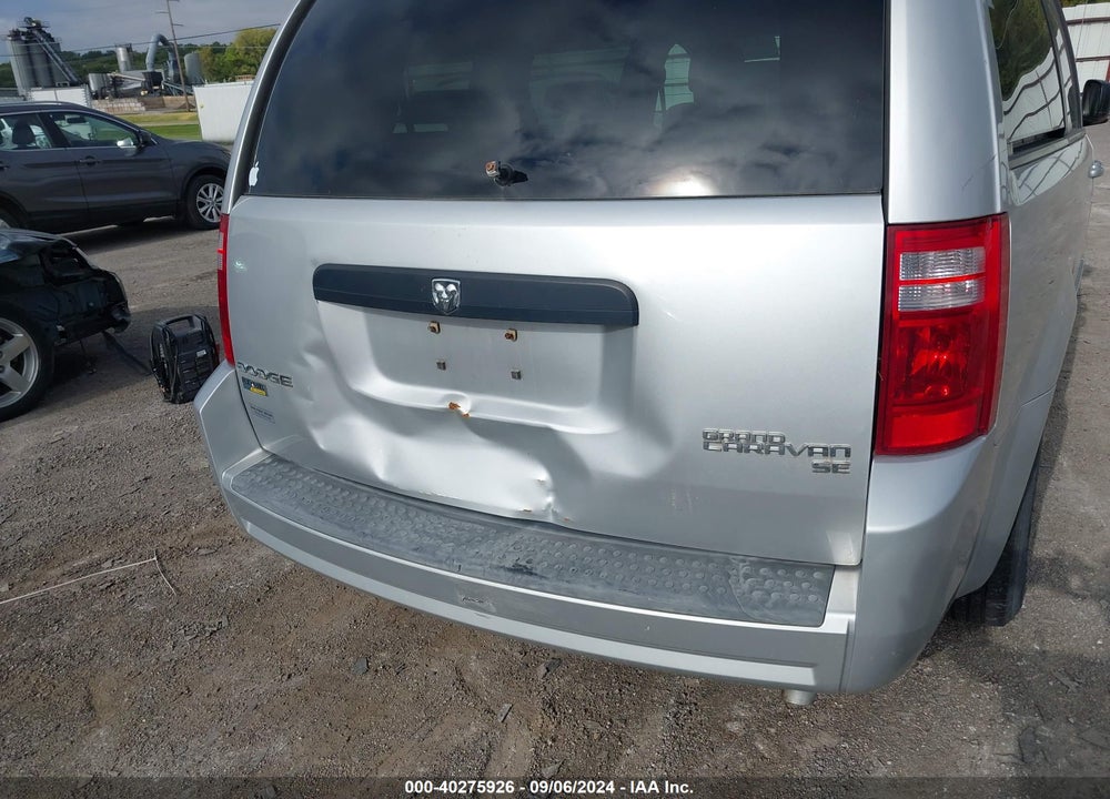 2010 DODGE GRAND CARAVAN SE VIN: 2D4RN4DE0AR111406