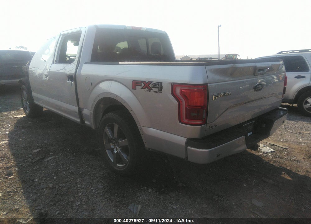 2015 FORD F-150 LARIAT VIN: 1FTEW1EG8FFB60293