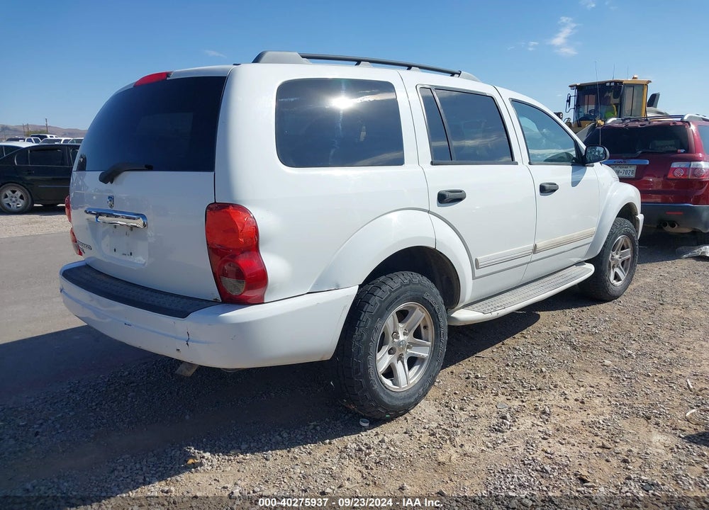 2005 DODGE DURANGO SLT VIN: 1D4HD48K35F509351
