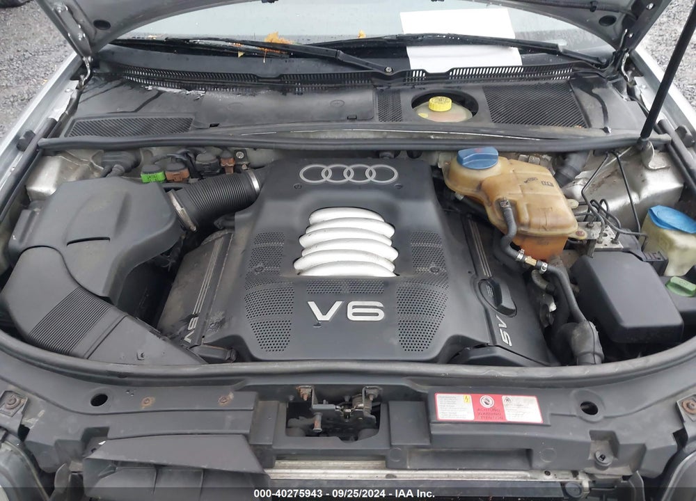2001 AUDI A6 VIN: WAUEH64B21N117514
