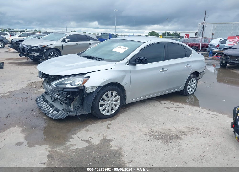 2017 NISSAN SENTRA SV VIN: 3N1AB7AP7HY230092