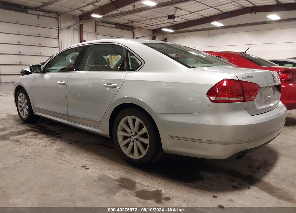 2013 VOLKSWAGEN PASSAT 2.5L SEL PREMIUM VIN: 1VWCP7A37DC144379