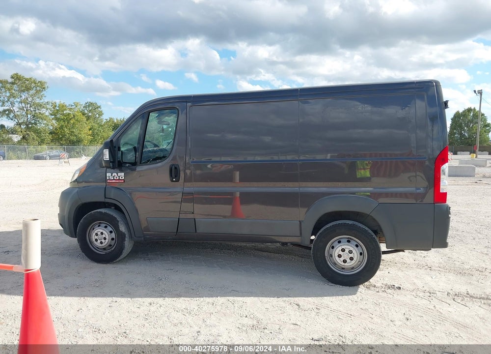 2018 RAM PROMASTER 1500 LOW ROOF 118 WB VIN: 3C6TRVNG8JE107304