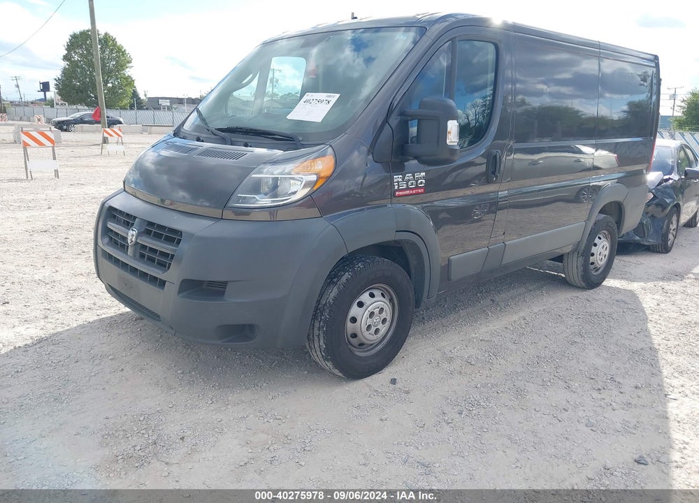2018 RAM PROMASTER 1500 LOW ROOF 118 WB VIN: 3C6TRVNG8JE107304