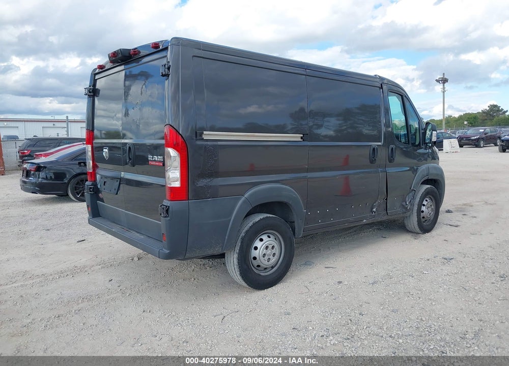 2018 RAM PROMASTER 1500 LOW ROOF 118 WB VIN: 3C6TRVNG8JE107304