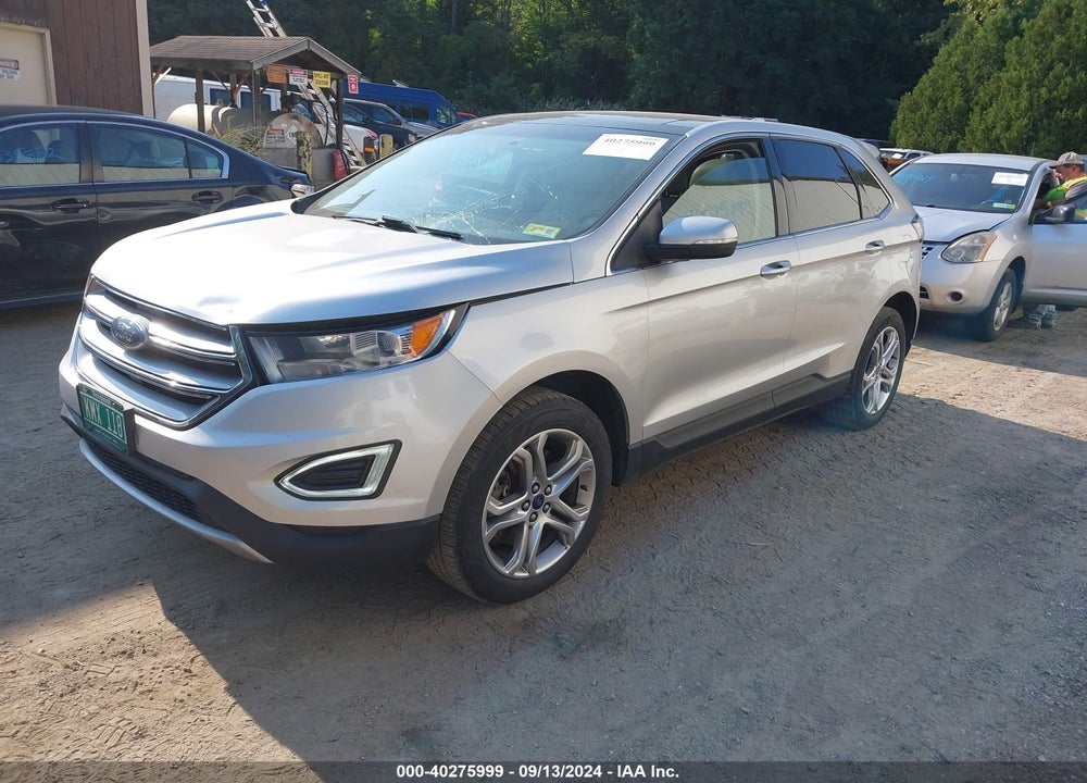 2017 FORD EDGE TITANIUM VIN: 2FMPK4K94HBB98079