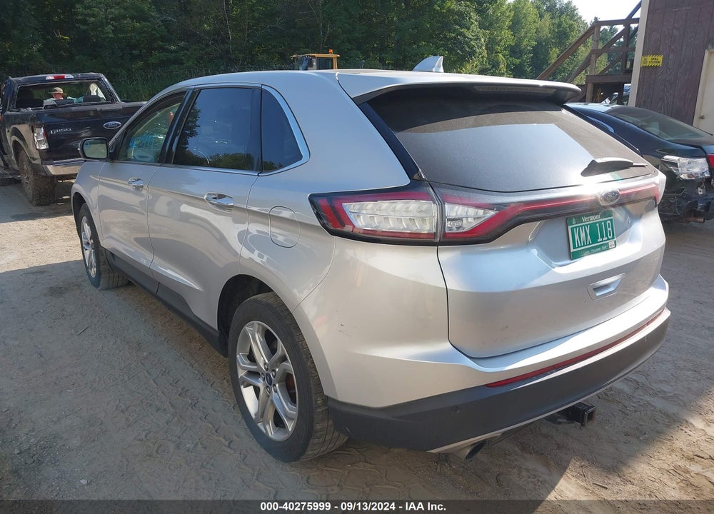 2017 FORD EDGE TITANIUM VIN: 2FMPK4K94HBB98079
