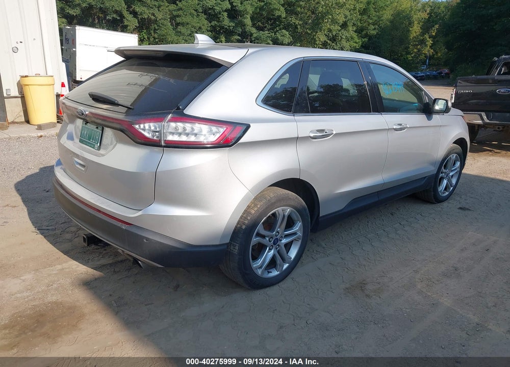 2017 FORD EDGE TITANIUM VIN: 2FMPK4K94HBB98079