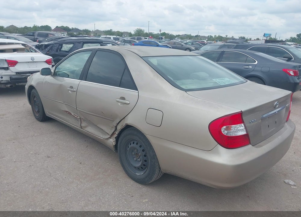 2003 TOYOTA CAMRY LE VIN: JTDBE32K530138387