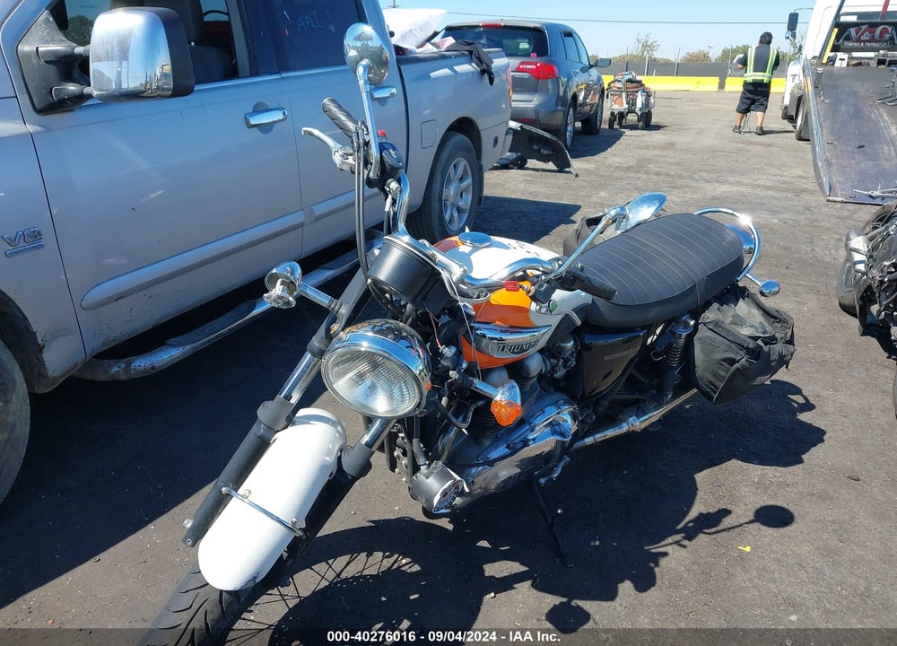 2006 TRIUMPH MOTORCYCLE T100 BONNEVILLE VIN: SMT910K106J251003