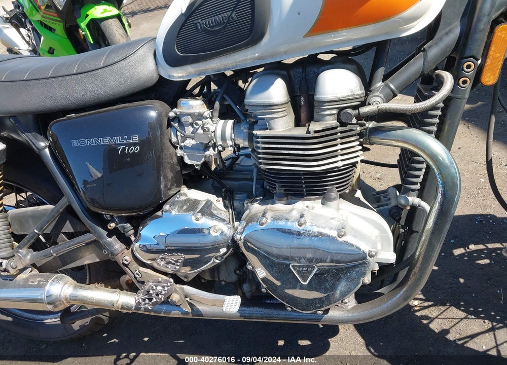 2006 TRIUMPH MOTORCYCLE T100 BONNEVILLE VIN: SMT910K106J251003