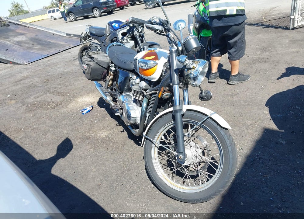 2006 TRIUMPH MOTORCYCLE T100 BONNEVILLE VIN: SMT910K106J251003