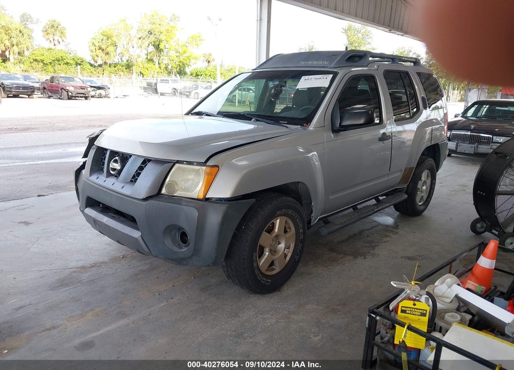 2007 NISSAN XTERRA S VIN: 5N1AN08U77C531360