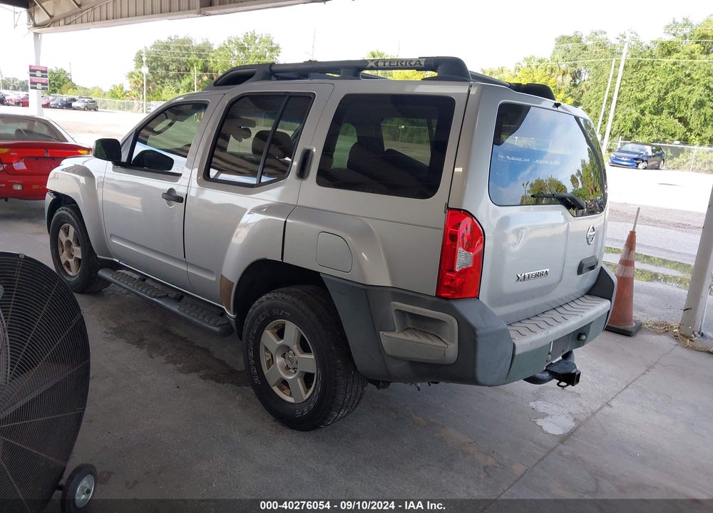 2007 NISSAN XTERRA S VIN: 5N1AN08U77C531360