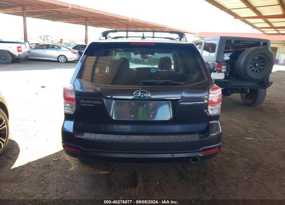 2018 SUBARU FORESTER 2.5I LIMITED VIN: JF2SJARC7JH617456