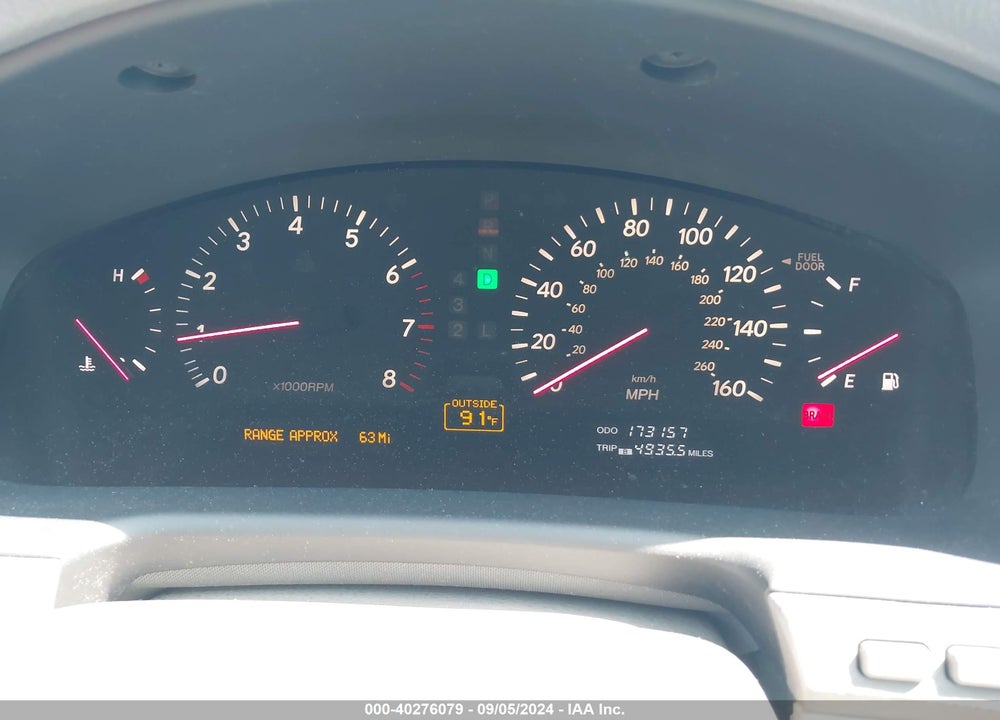 2003 LEXUS LS 430 VIN: JTHBN30F830115366