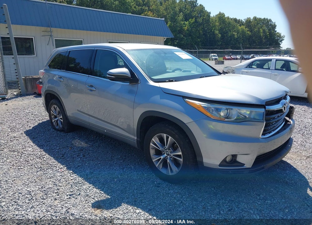 2016 TOYOTA HIGHLANDER LE PLUS V6 VIN: 5TDZKRFH3GS163008